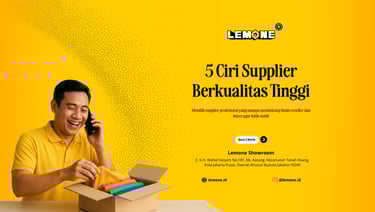 5 Ciri Supplier Berkualitas Tinggi