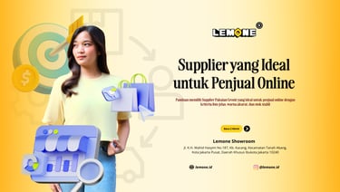 Supplier yang Ideal untuk Penjual Online