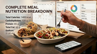 Chipotle Sauce sprinkled in a Bowl in restaurant