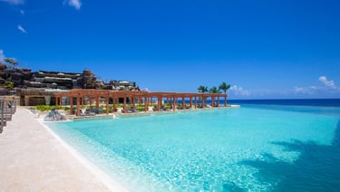 sosua ocean village sante fe infiniy pool dominican republic