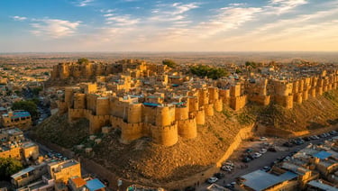 Golden City of India in Rajasthan - Jaisalmer