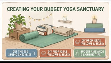 How to Set Up a Home Yoga Studio on a Budgetk
