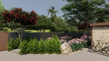 Jardín sostenible con plantas resistentes a la sequía en Cataluña – Myrtus Valley