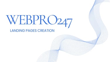 WebPro247 - Landing Pages Creation