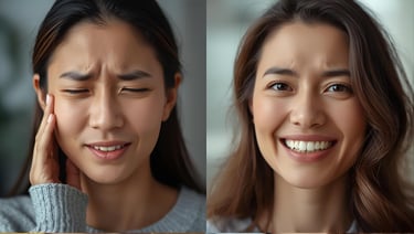 Pap vs Peroxide teeth whitening treatment