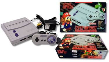 Super Nes Baby: Super NES de novo estilo SNS-101 (1997–1999)