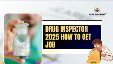 Drug Inspector 2025-2026