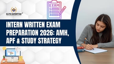 pharmacy intern written exam