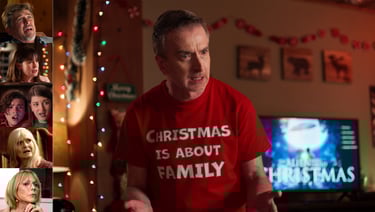 Ralph's Perfekt Christmas a Dark Comedy with a Twist, starring Tom McLaren, Charlie Schlatter, Jill Schoelen and more