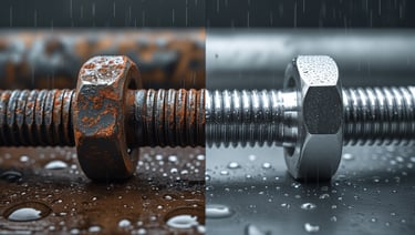  Protect fasteners from rust