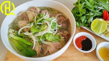 Bán phở tại quang huy quán
