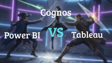 Cognos vs Tableau vs Power BI: Complete Guide 2025