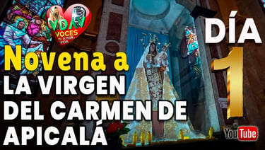 Novena a la vírgen del cármen de apicalá
