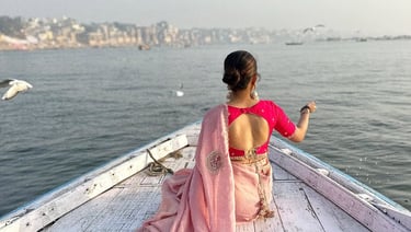 Morning Boat Ride from Assi Ghat to Manikarnika Ghat (54 Ghats Approx. 7 Km Round)