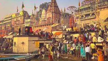 Boat Ride from Dashashwamedh Ghat
