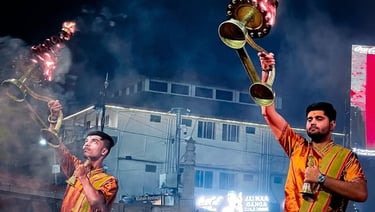 Evening Boat Ride from Assi Ghat to Namo Ghat (84 Ghats Approx.15 Km Round)
