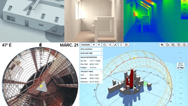 Daylighting performance assessment using illuminance diagrams and fisheye photographs.
