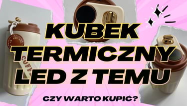banner na youtube kubek termiczny a couple of cups with a cup of coffee and a cup of coffee