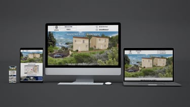 Intégration d’un modèle architectural 3D sur une page de vente immobilière