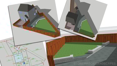 Garden Design 3D Model Romford - Hornchurch - Brentwood - Upminster