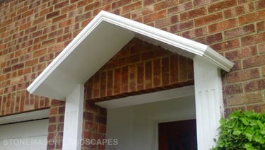 Front Door Pitched Canopy