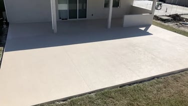 Concrete patio in Warner Robins, GA