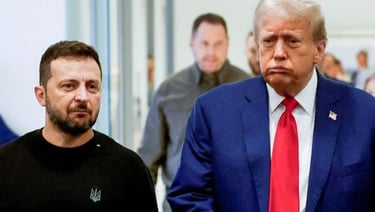 a man in a suit and tie is walking through a hallway
