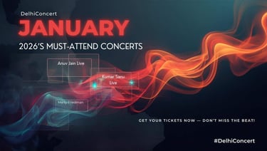 Top Concerts in Delhi January 2026: Must-Attend Music Events in NCR with Insights