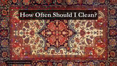 How often should I have rugs cleaned