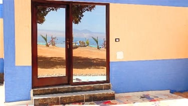 Estudio Premium en Bedouin Star, baño privado y aire acondicionado, Ras Shitan