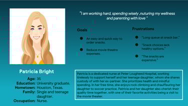 user persona 2 -patricia