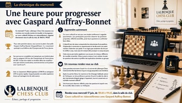 Cours collectif en visioconférence avec Gaspard Auffray-Bonnet