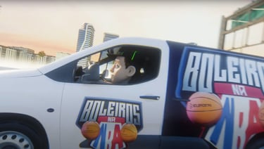 mascote 3D animação 3D