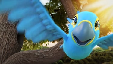 mascote 3D animação 3D