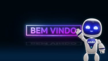mascote 3D animação 3D