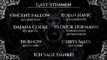 The Snitcher - Remaster - Waladur, der Schlächter - Rollenbesetzung