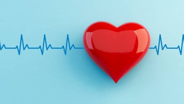 a heart rate of heart rate of a heartbeat