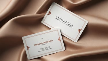 Cris A. Works- Markessa Logo in Business Cards