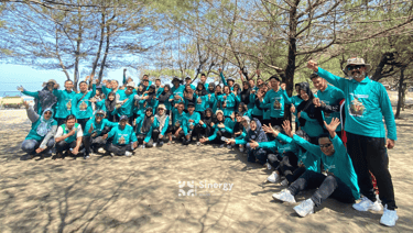 outbound jogja di pantai sundak gunung kidul
