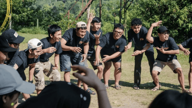 team building Kaliurang di lereng Merapi