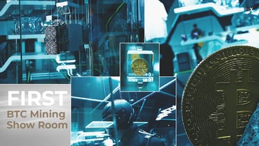 Mining Race showroon in Dubai