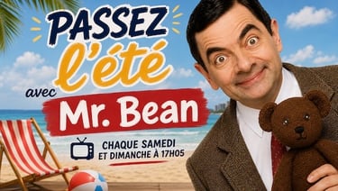 Diffusion TV Mr Bean - Boomerang Eté 2026