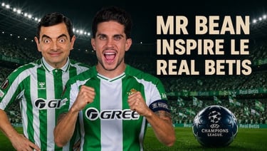 Mr Bean et Marc Bartra coéquipiers d'un jour !