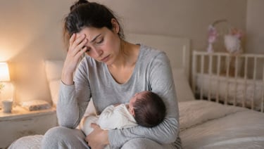 Qué es la depresión postparto?