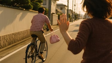 自転車に乗った男が女性のカバンをひったくって逃走する現場のイメージ画像｜堺市のニュースならサカイタイムズ