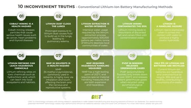 a chart of the benefits of a battery - powered battery - powered battery - powered