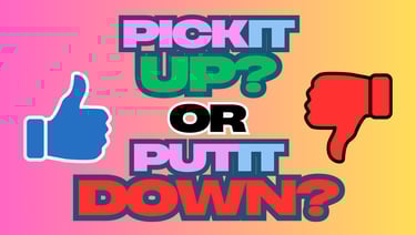 Pick it up? or Put it down? picking good new comic books
