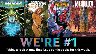 Taking a look at new first issue comic books for this week.