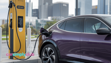 Purple EV Charging
