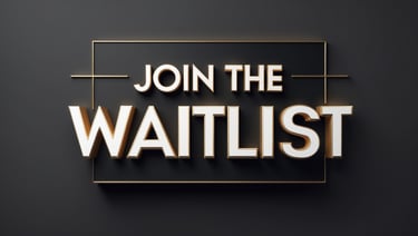 “Gold and white waitlist badge for Black Friday enrollment access to the Interview Like a CEO™ Bootc